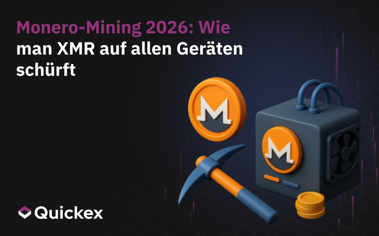 Monero-Mining 2026: Wie man XMR auf jedem Gerät mined