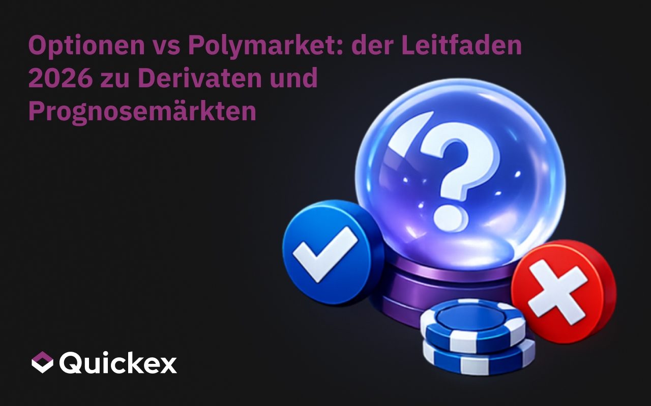 Optionen vs. Polymarket: Der Leitfaden 2026 für Derivate vs. Prognosemärkte