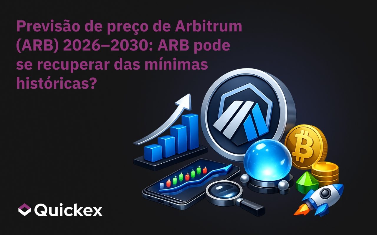 Previsão de Preço da Arbitrum (ARB) 2026–2030: O ARB Pode se Recuperar das Mínimas Históricas?