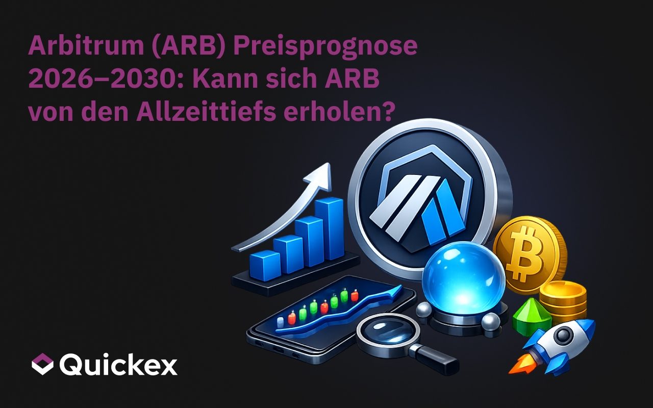 Arbitrum (ARB) Preisprognose 2026–2030: Kann sich ARB von den historischen Tiefstständen erholen?