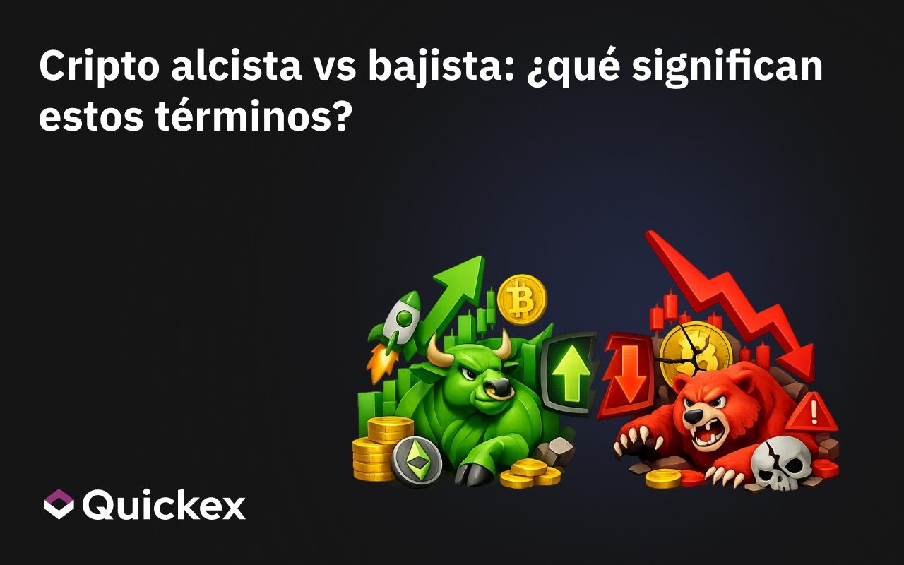 Cripto alcista vs cripto bajista: ¿qué significan estos términos?