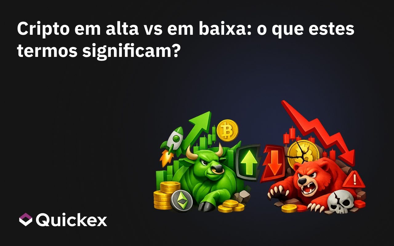 Cripto em alta vs cripto em baixa: o que significam estes termos?