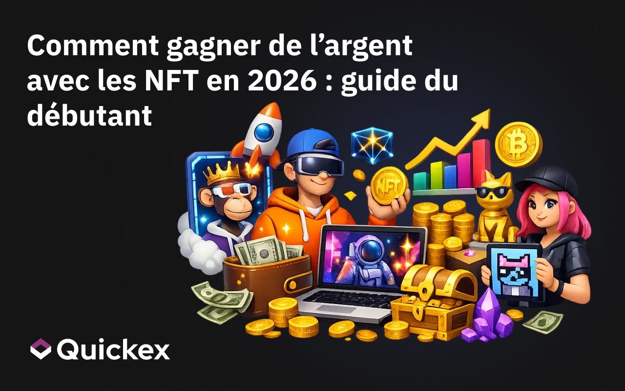 Comment gagner de l’argent avec les NFT en 2026 : guide du débutant