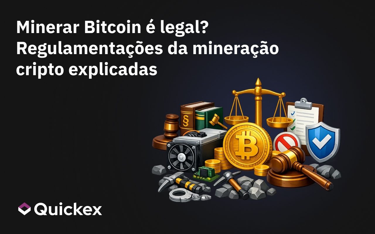 A mineração de Bitcoin é legal? Regulamentações da mineração cripto explicadas