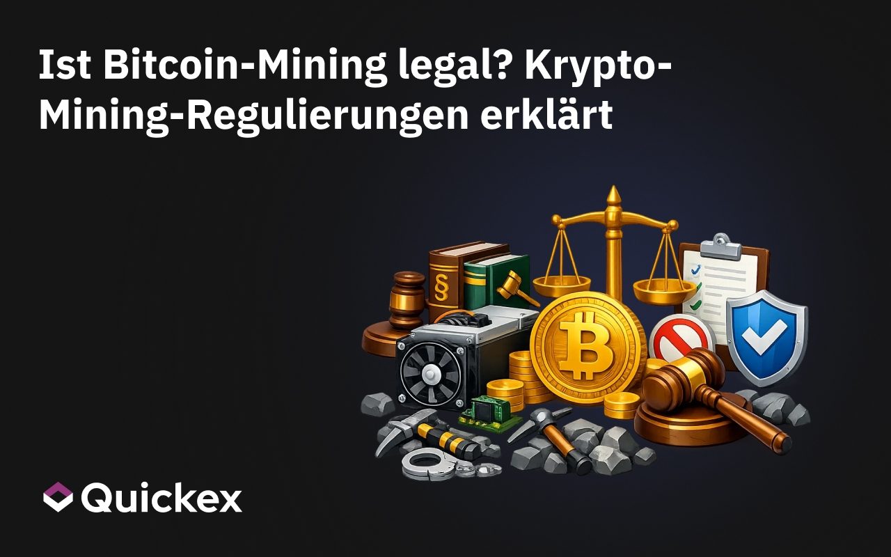 Ist Bitcoin-Mining legal? Krypto-Mining-Regulierung erklärt