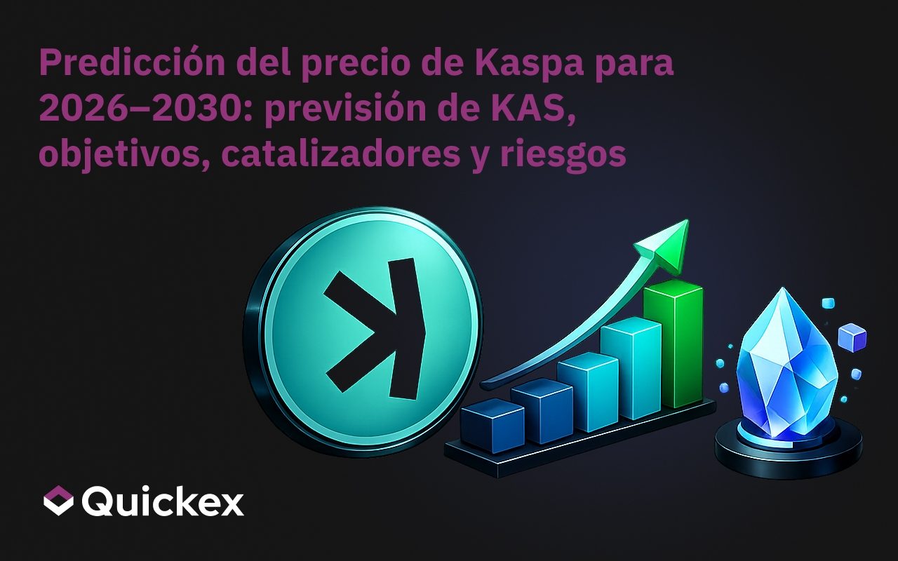 Predicción del precio de Kaspa 2026–2030: Pronóstico de KAS, Objetivos, Catalizadores y Riesgos