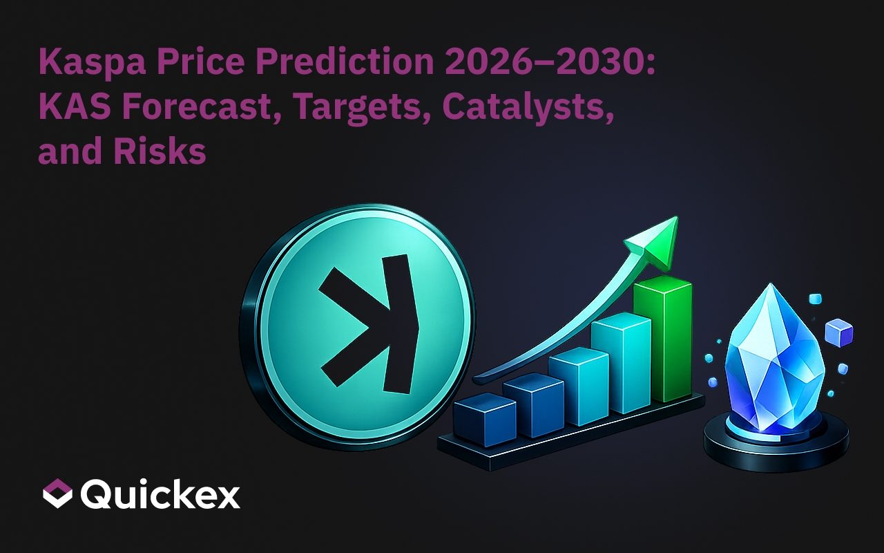 Kaspa Price Prediction 2026–2030: KAS Forecast, Targets, Catalysts, and Risks