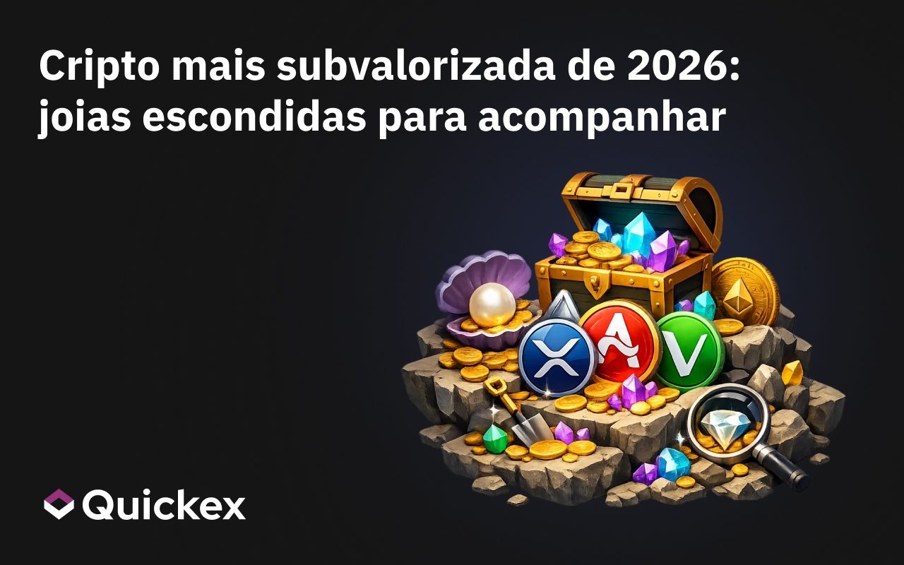 Cripto mais subvalorizada de 2026: joias escondidas para acompanhar