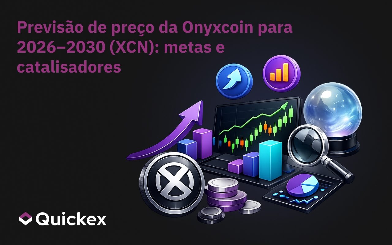 Previsão de Preço do Onyxcoin 2026–2030 (XCN): Metas e Catalisadores