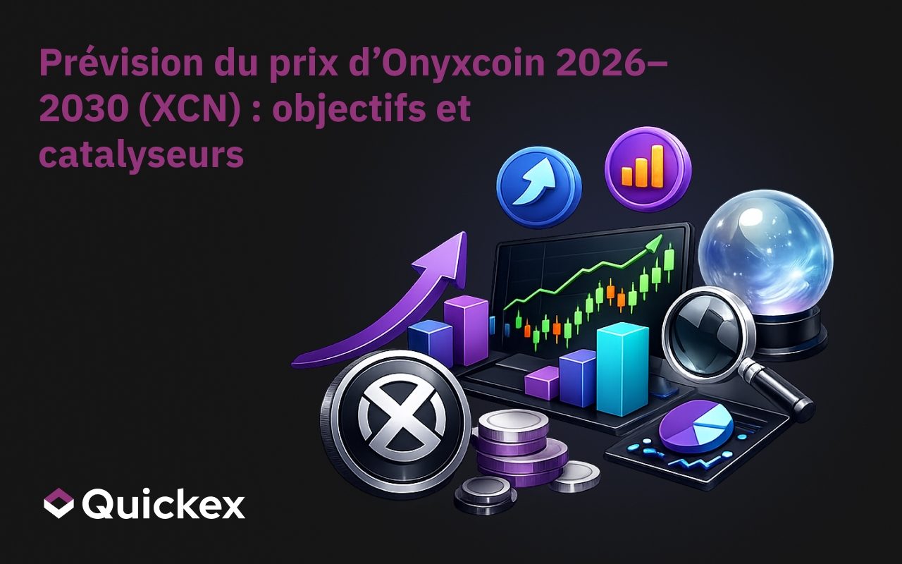 Prévision du prix de l’Onyxcoin 2026–2030 (XCN) : Objectifs et Catalyseurs