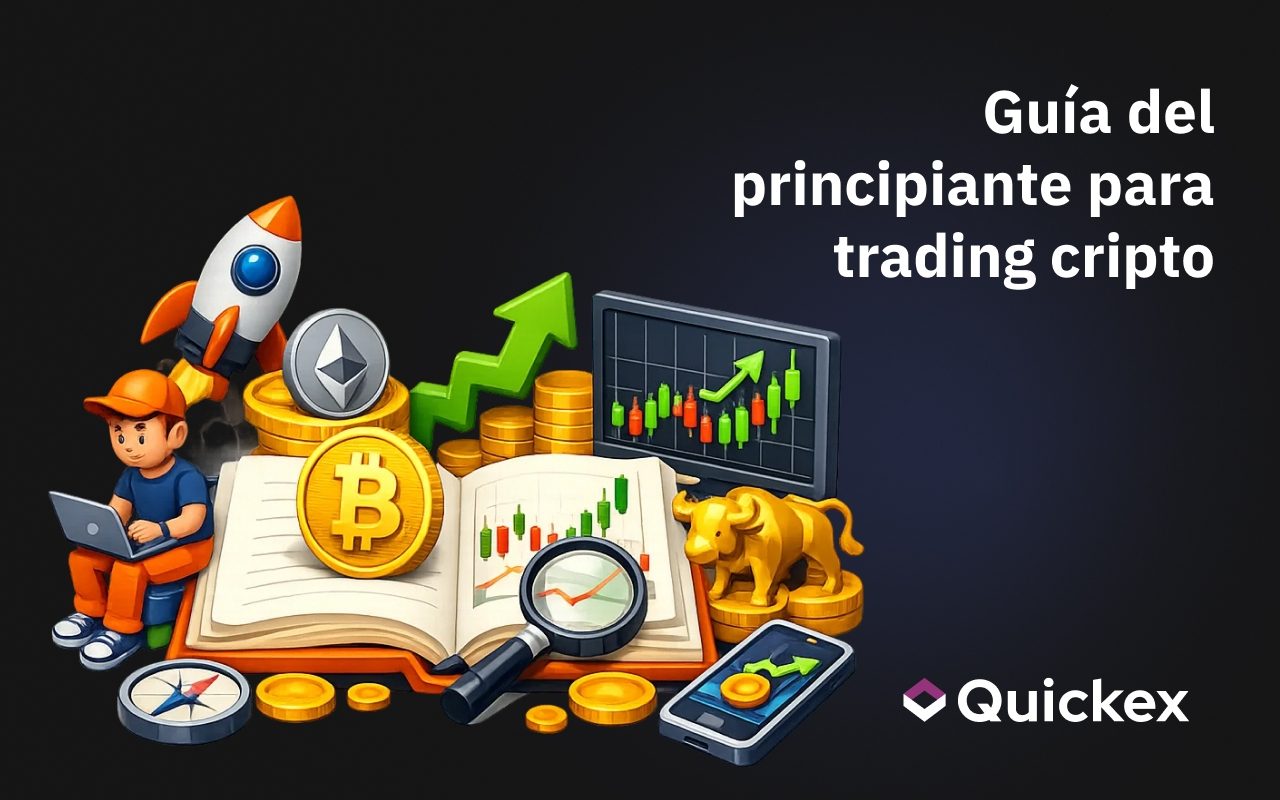 La guía completa para principiantes sobre el trading de criptomonedas (No es lo que crees)