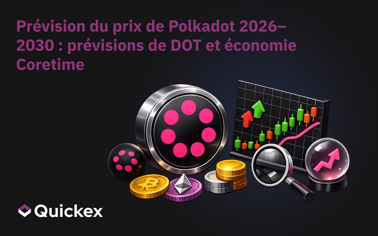 Prévision du prix de Polkadot 2026–2030 : Prévision DOT, économie du Coretime