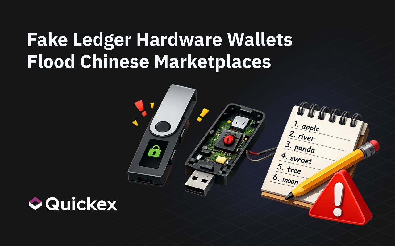 Warning: New Wave of Fake Ledger Hardware Wallets Flood Chinese Marketplaces – Seed Phrases at Risk