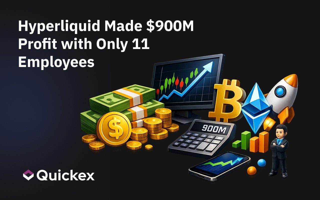 Hyperliquid’s Insane Efficiency: $900M Profit with Just 11 Employees Makes It One of the World’s Most Profitable Companies