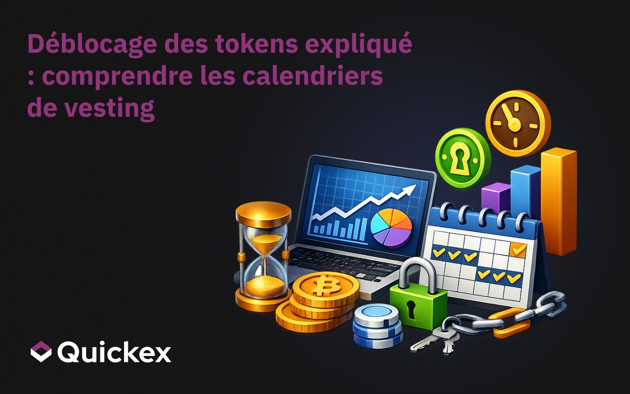 Explication des déverrouillages de tokens : Naviguer dans les calendriers de vesting