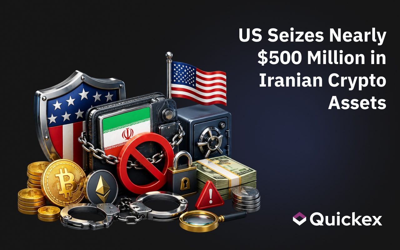 US Seizes Nearly $500 Million in Iranian Crypto Assets Under “Operation Economic Fury”