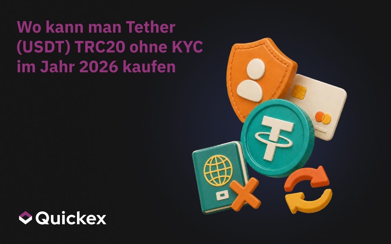 Wo man Tether (USDT) TRC20 ohne KYC im Jahr 2026 kaufen kann