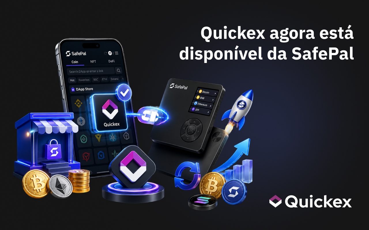 Quickex agora está disponível na DApp Store da SafePal