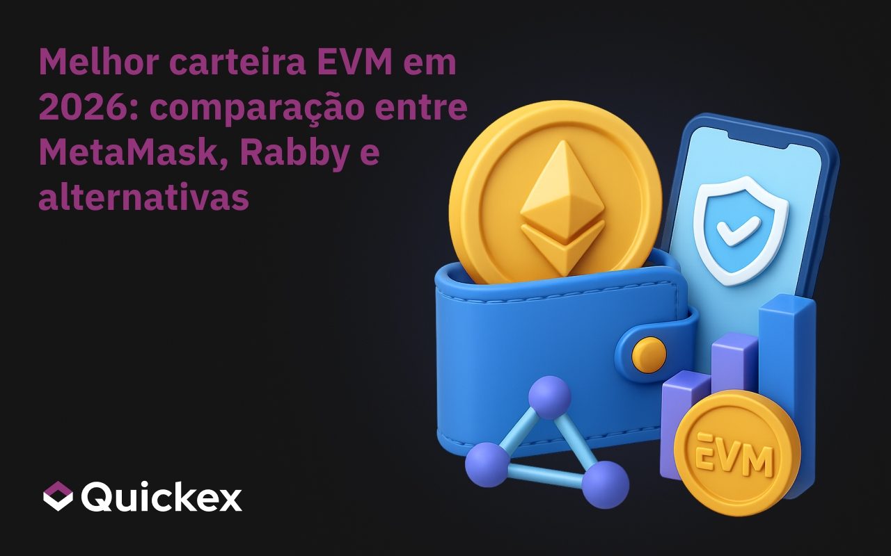 Melhor Carteira EVM em 2026: MetaMask, Rabby e Alternativas Comparadas