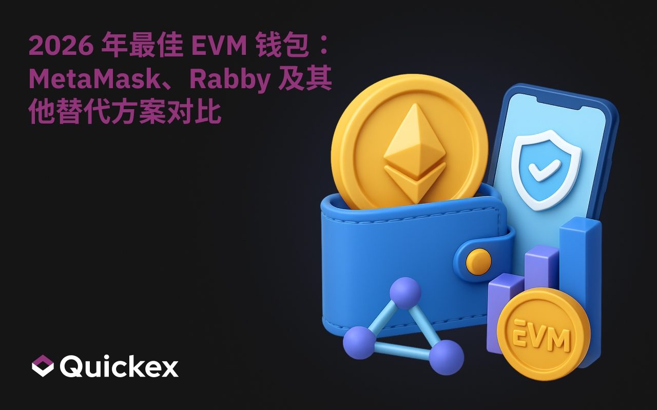 2026 年最佳 EVM 钱包:MetaMask、Rabby 与替代方案对比