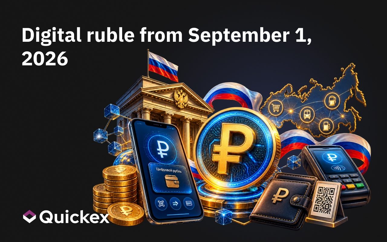 Rublo digital na Rússia a partir de 1º de setembro de 2026: o que mudou, como usar e onde pagar